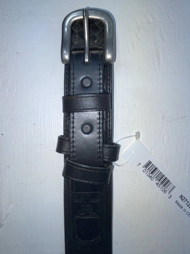 New Black Genuine Leather HD Xtreme Tooled 40” Belt #N2712801 JJ-104