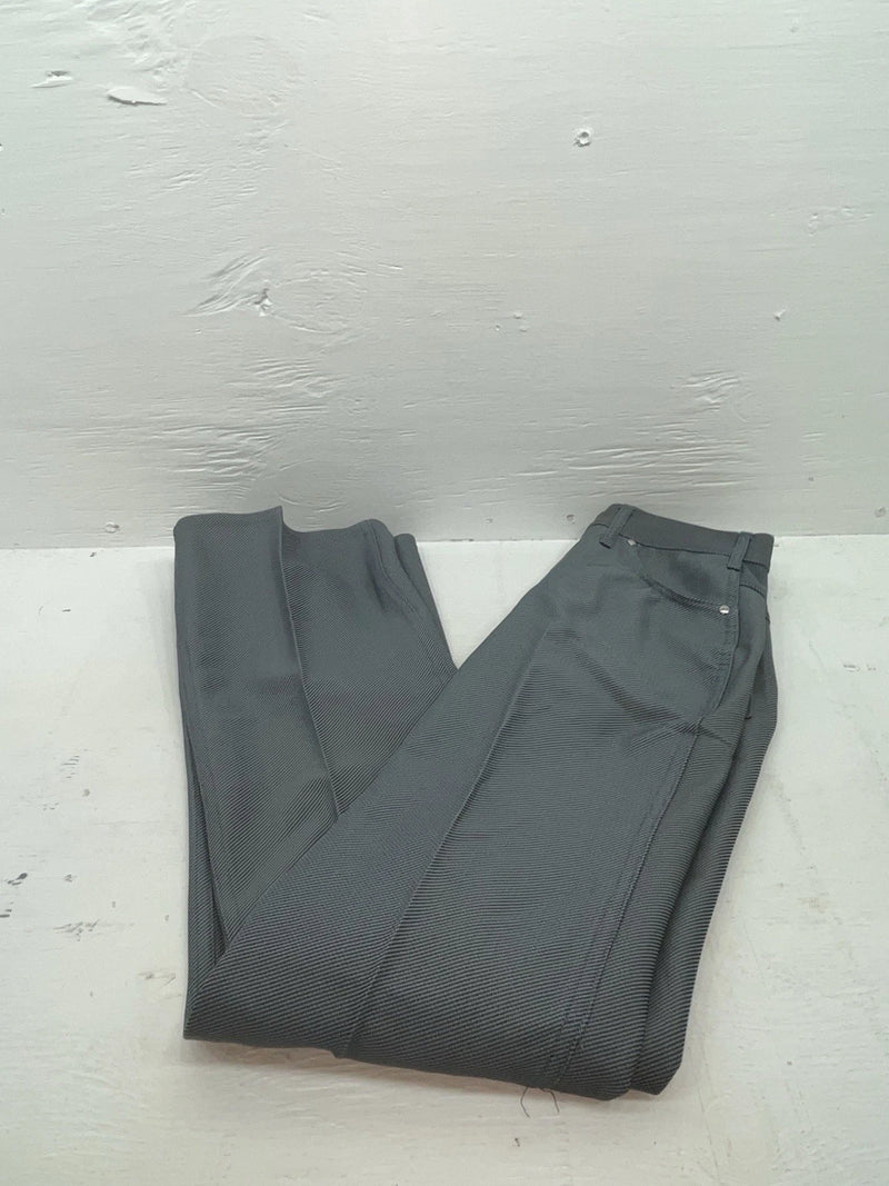 New Vintage Blue Speckled Miller Polyester Pants #2624 3A-19