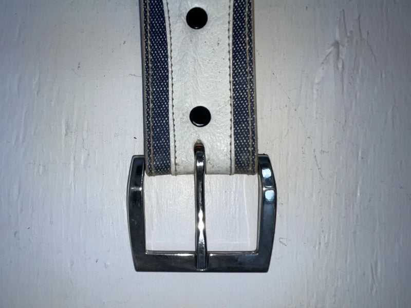 New Blue Genuine Leather 30” Belt #7330 JJ-150