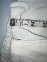 New Vintage White Panhandle Slim Polyester Pants #1534 3A-62