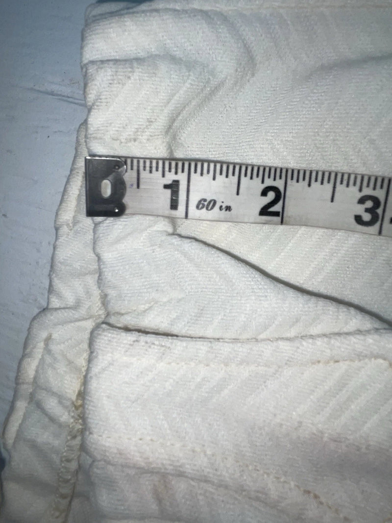 New Vintage White Panhandle Slim Polyester Pants #1534 3A-62