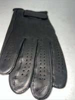 New Black Leather Show And Riding Gloves B-503
