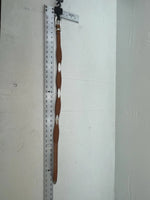 New Brown Genuine Leather Double S Weaved 28” Belt #3219248 NN-11