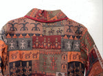 New Women’s Multicolor Crazy Cowgirl Short Jacket Medium #ccJ53 WW-16