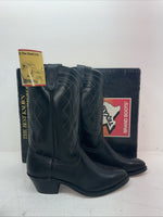 New Men’s Black Texas Brand Cowboy Boots. 5100 10 D. 6-77
