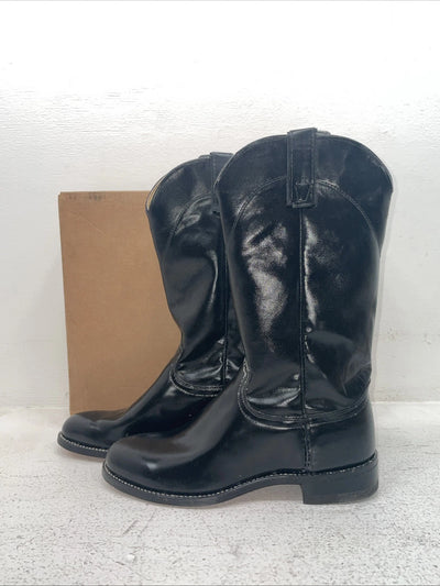 New Men’s Black Texas Brand Cowboy Boots. 8840 8.5 8 1/2 D. 3-29