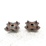 04-07 Honda Rancher 400 TRX400FA 4x4 OEM Rear Wheel Hub Set 42620-HN0-670 AH77