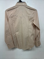 New Women’s H Bar C Tan Designed Long Sleeve Pearl Snap Size 34 II-90