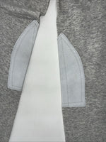 New Women’s Grey Millers Knee Patch Schooling Sweatpants. XL D-46