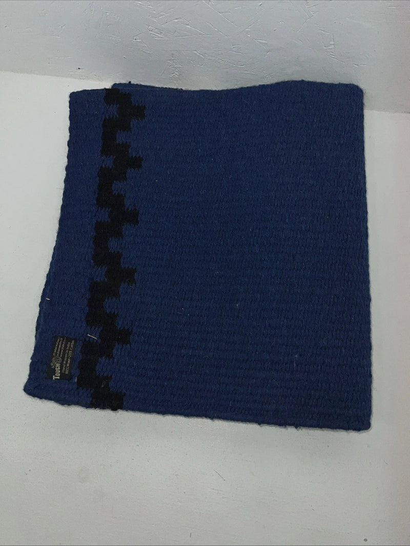 New Tough 1 Blue Super Wool Saddle Pad Blanket 34x36 #35-8050 Pad-31