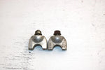 1982 Honda Atc200 Ea Big Red Oem Lower Handlebar Clamp Pair 95014-32100 AH64