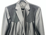 New Men’s Circle S Black Suit Jacket 56L #24244 BB-602