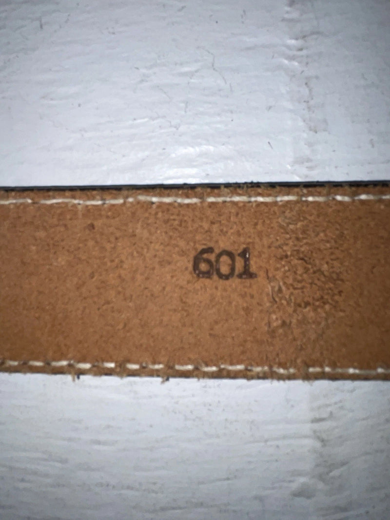 New Brown Genuine Leather Perkies Tooled 22” Belt #601 NN-51