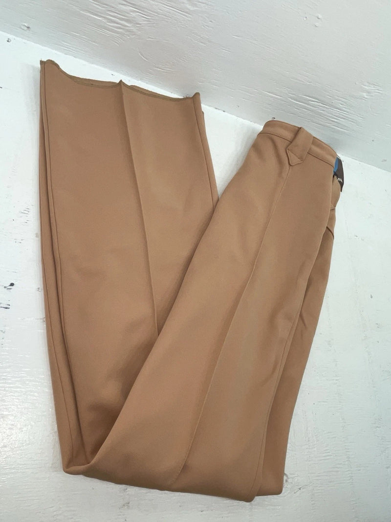 New Vintage Brown Panhandle Slime Polyester Pants #732216 ZZ-62