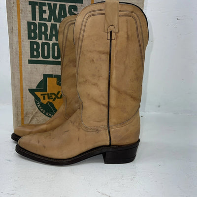 New Women’s Brown Texas Brand Cowboy Boots. 4844 5.5 5 1/2. 20-13