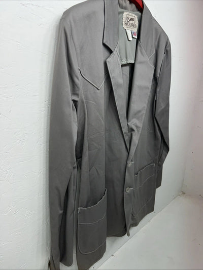 New Men’s Boone Industries Grey Suit Jacket XL AA-608