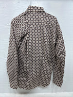 New Men’s Panhandle Slim Multicolor Design Long Sleeve Pearl Snap 16 Large CC-56