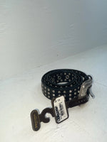 New Black Genuine Leather Nocona Silver Bling XXL Belt #N3431901 NN-119