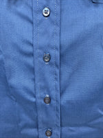 New Boys Fenton Navy Blue Long Sleeve Button Up Size 6 DD-131