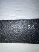 New Black Genuine Leather M & F Tooled 24” Belt #3010201 NN-80