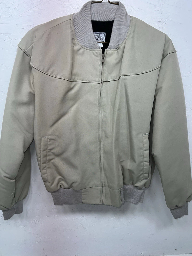New Women’s HbarC California Ranchwear Tan Jacket Wool Medium BB-605