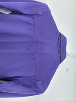 New Women’s Western Fashion Purple Long Sleeve Button Up Size 12 MM-71