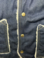 New Women’s Comfy Denim Wool Vest Small L-608