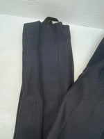 New Vintage Black Crimplene Polyester Pants XX-90