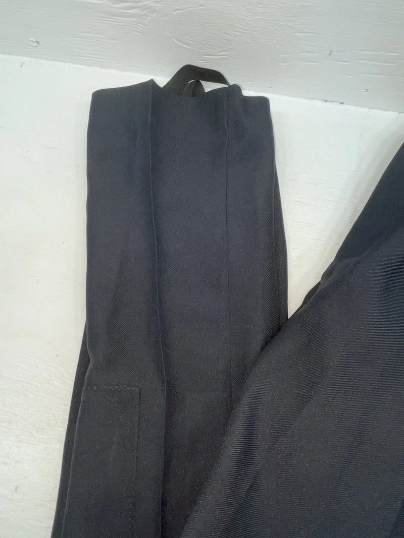 New Vintage Black Crimplene Polyester Pants XX-90