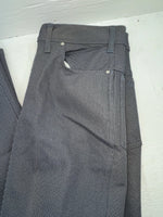 New Vintage Black Speckled Miller Polyester Pants #2624 VV-52