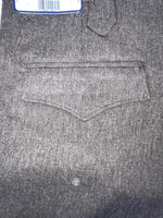 New Vintage Brown Circle S Polyester Pants #CP4776 OO-5