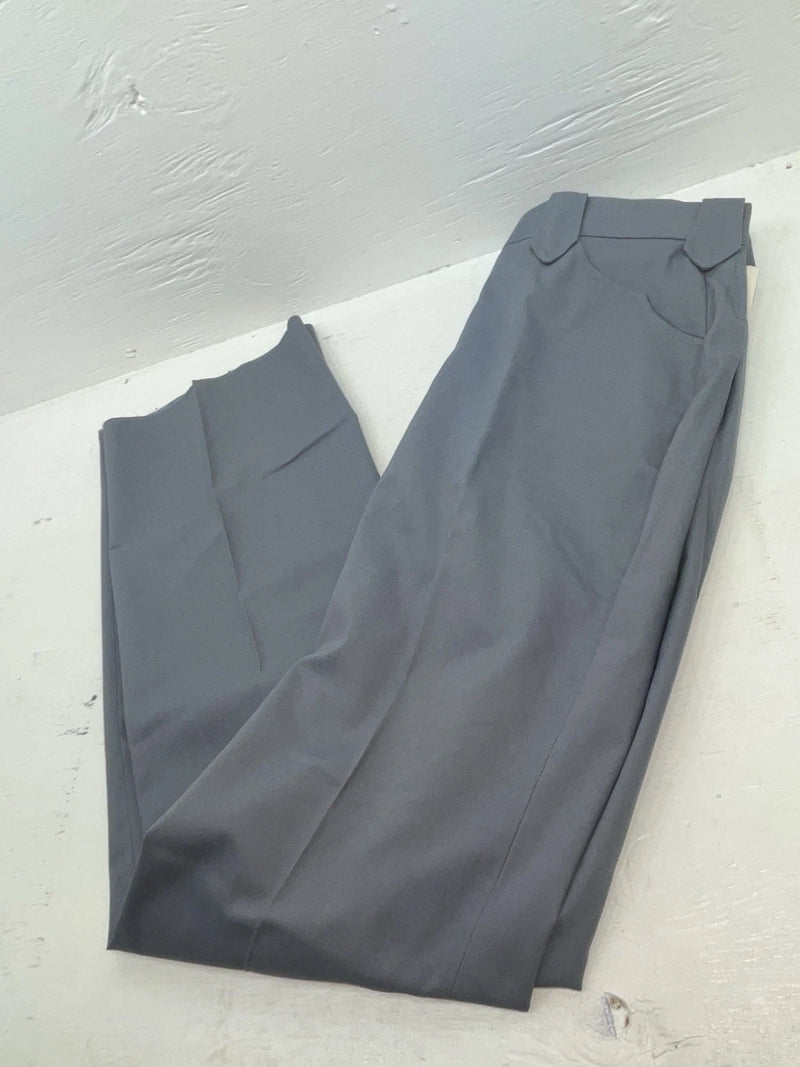 New Vintage Blue Ranch Polyester Pants #P1023 SS-32