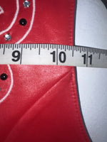 New Women’s Red 1849 Authentic Ranchwear Cut Off Zip Up Vest XS #77872 3B-69