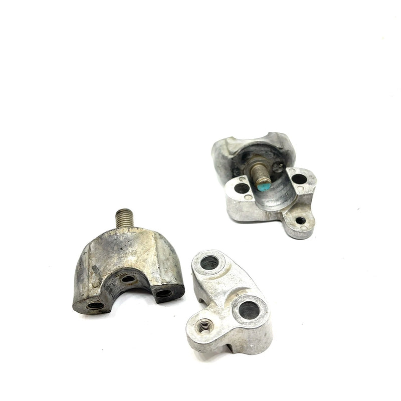 07-14 Honda Rancher 420 OEM Handlebar Clamp Set 53121-HC3-000 AH21