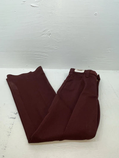 New Vintage Red Lee Polyester Pants #2004061 NN-158
