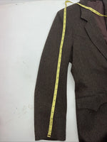 New Men’s Pioneer Wear Brown Suit Jacket 44L #12527 X-605