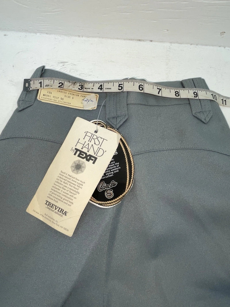 New Vintage Green Circle S Polyester Pants #F84 VV-43