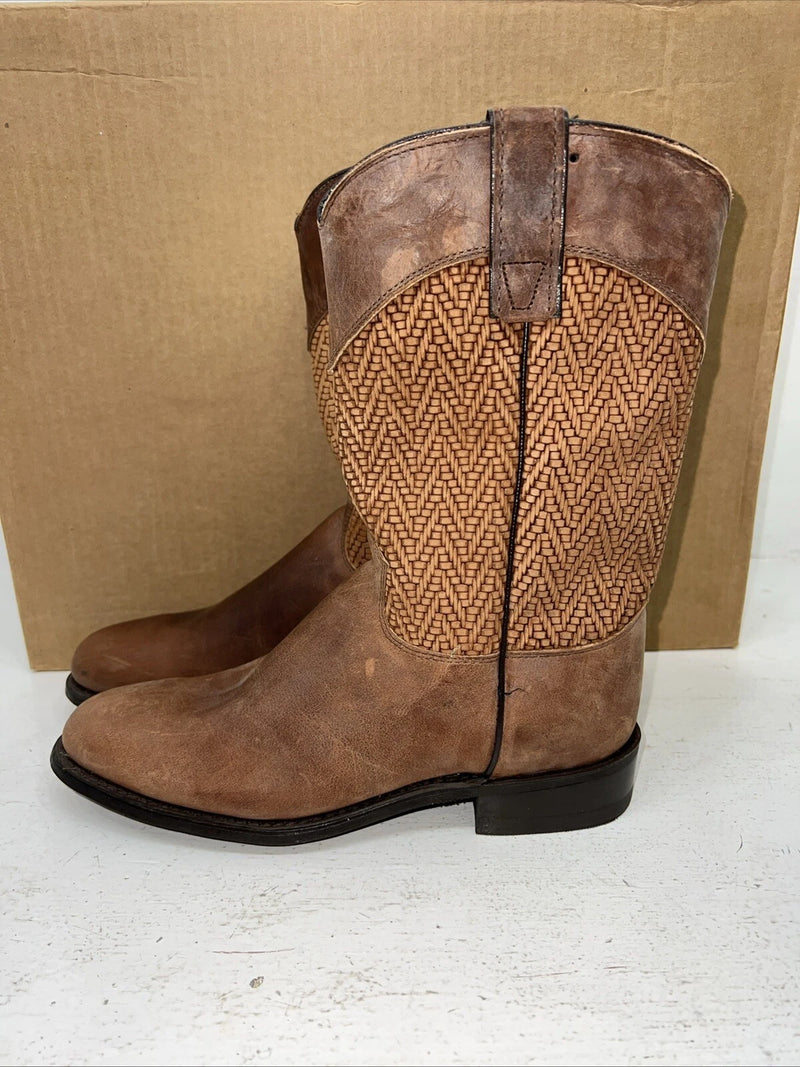 New Women’s Brown Capezio Cowboy Boots. S431 6.5 6 1/2 M. 19-78