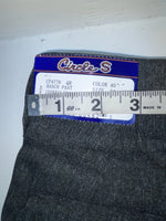 New Vintage Gray Circle S Polyester Pants #CP4776 ZZ-38