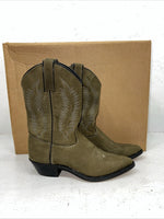 New Women’s Green Texas Brand Cowboy Boots. L  9302 6.5 6 1/2 M. 19-139