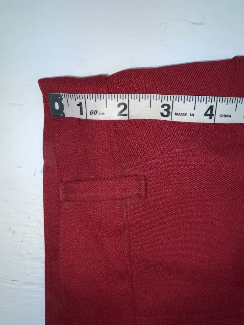 New Vintage Red Dickson Jenkins Polyester Pants 3A-13