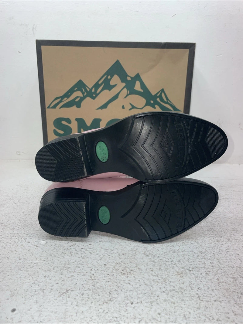 New Kids Pink With Fringe Smoky Mountain Cowboy Boots. 1058 C 1.5 1 1/2. 23-116