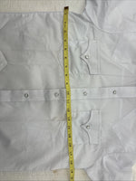 New Boys Champion Western White Long Sleeve Pearl Snap Size 16 CC-77
