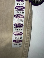 New Women’s Wrangler Tan Cowboy Cut Classic Fit Denim Jeans. 5/6x34 N-15