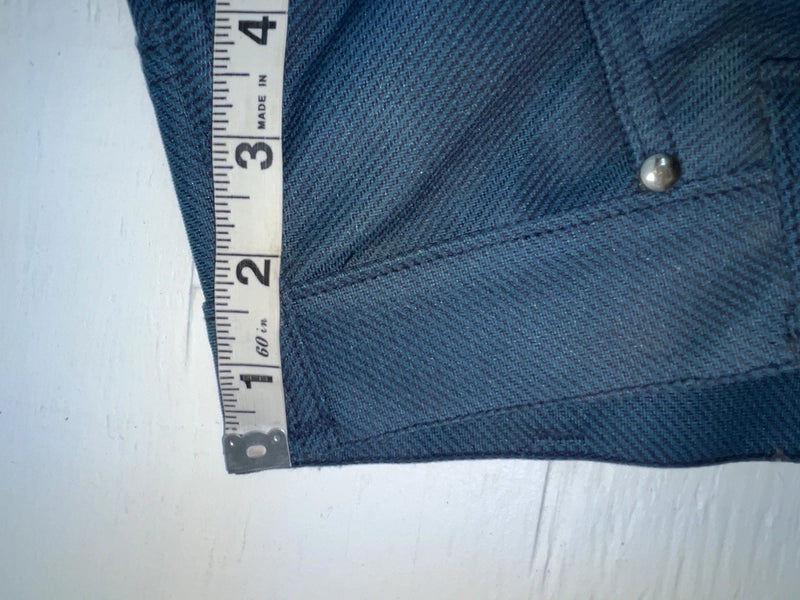 New Vintage Blue Miller Polyester Pants #2624 3A-11