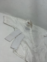 New Women’s White EQUISTAR Short Sleeve English Riding Shirt. 42 G-29