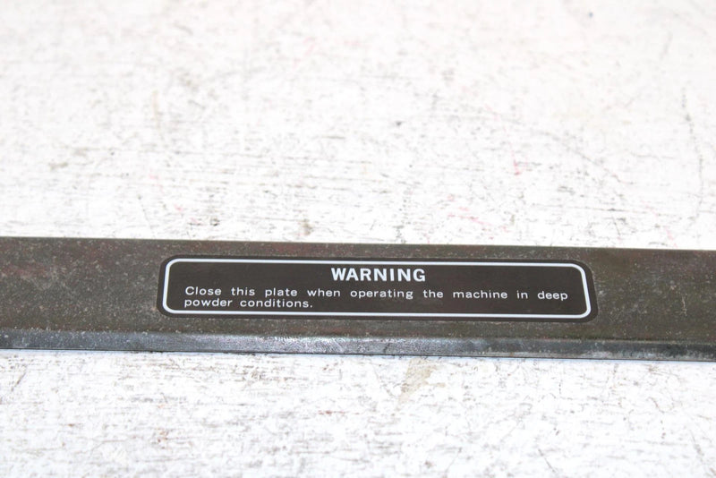 1989 Yamaha Phazer Oem Front Bumper Plate 80L-77185-00-00 SY13