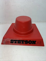 New Red Stetson Cowboy Hat Stand 3C-100
