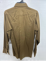 New Men’s Panhandle Slim Green Long Sleeve Pearl Snap 16.5 Large CC-31