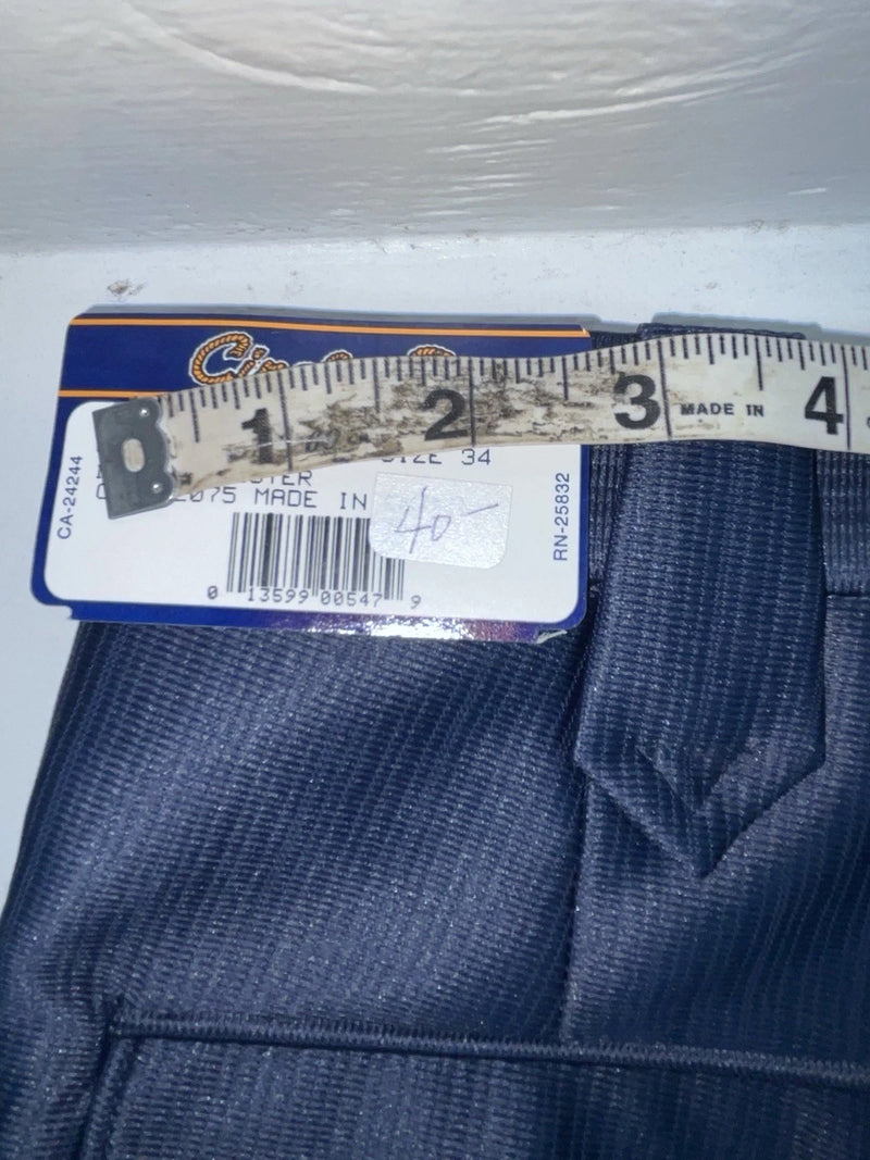 New Vintage Blue Circle S Polyester Pants #CP5091 SS-4